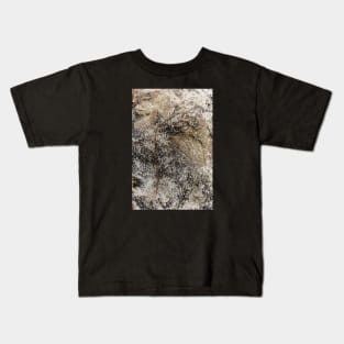 Rough Granite Textured Surface Kids T-Shirt